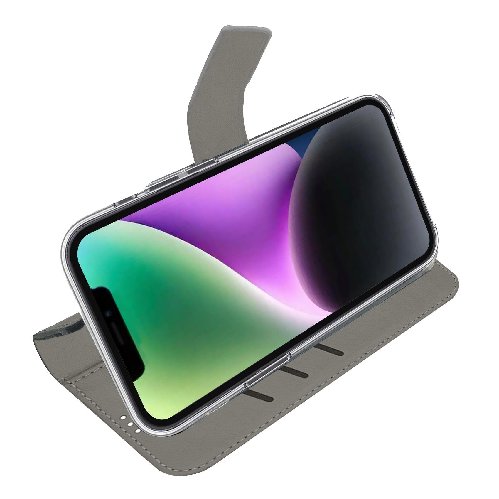 EAN 8021735219095 - Celly WALLY funda para teléfono móvil 15,5 cm (6.1") Funda cartera Negro imagen 3