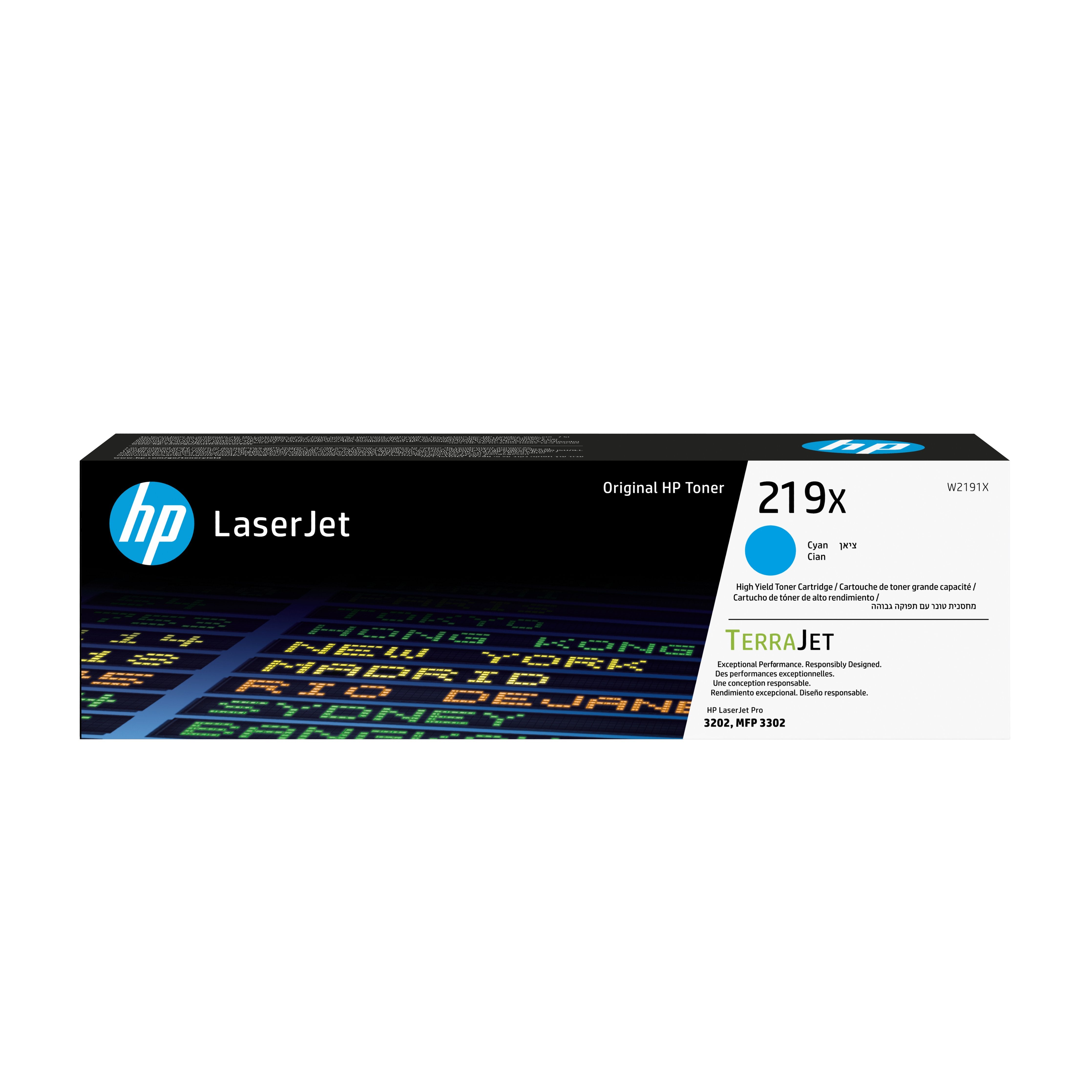 EAN 0195161016295 - HP 219X Cyn LaserJet Toner Cartridge cartucho de tóner 1 pieza(s) imagen 1