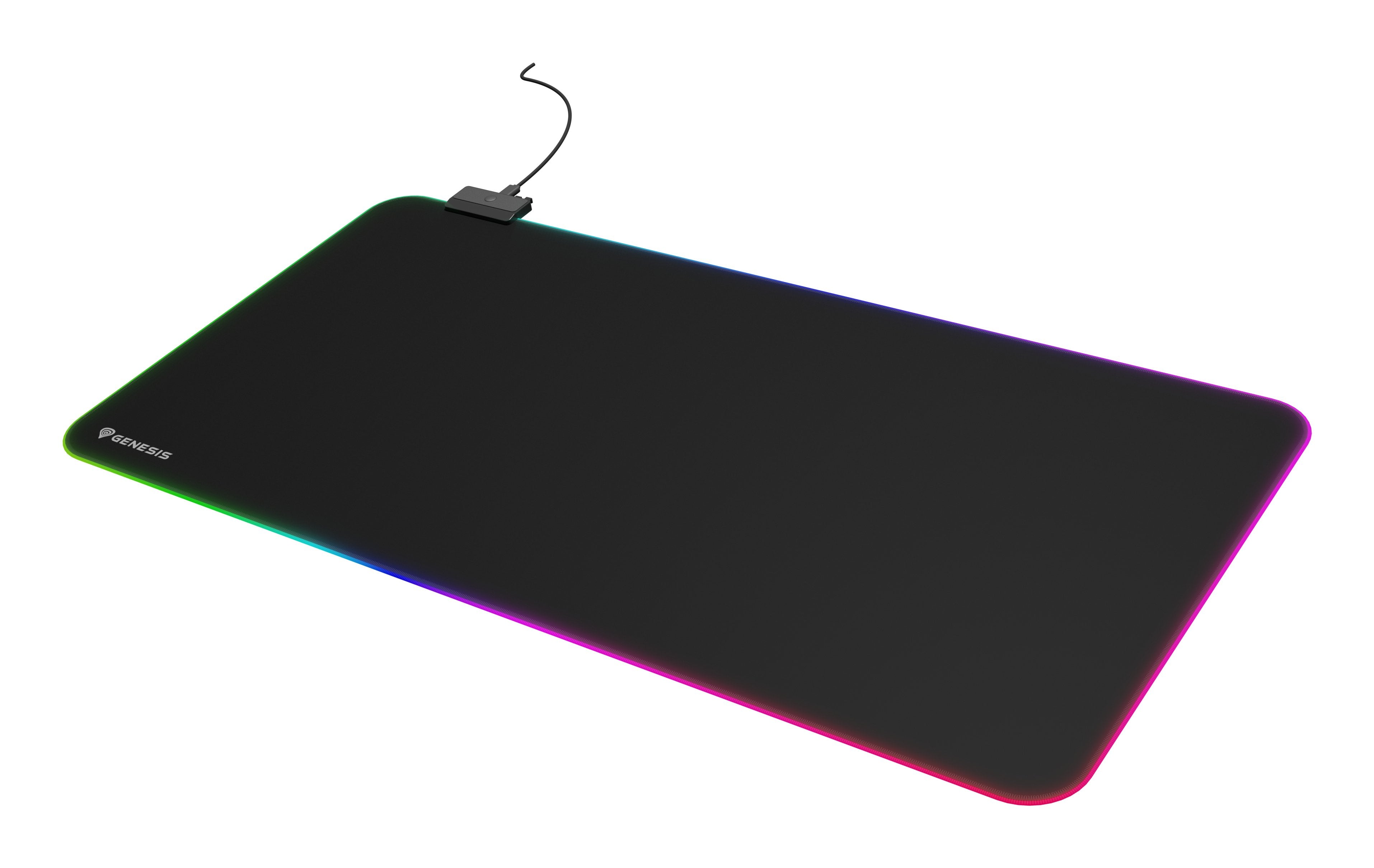 EAN 5901969443837 - GENESIS Boron 500 XXL RGB Alfombrilla de ratón para juegos Negro imagen 1