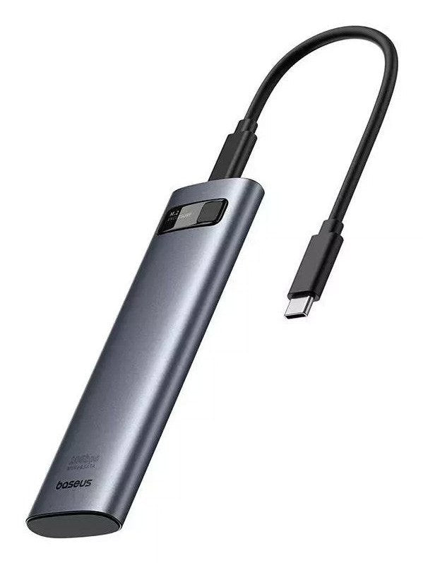 EAN 6932172658335 - Baseus B00760600811-01 caja para disco duro externo Caja externa para unidad de estado sólido (SSD) Gris imagen 1