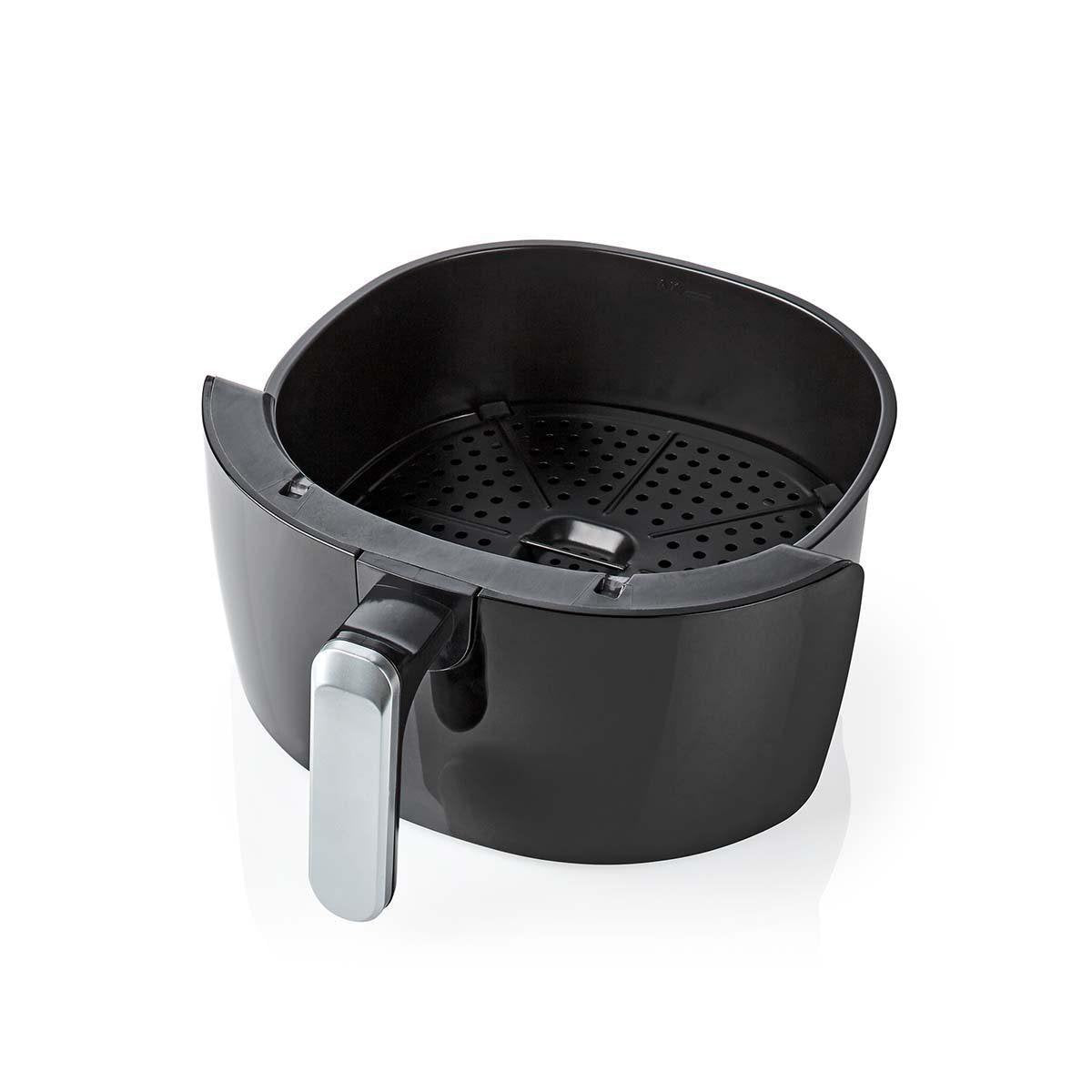 EAN 5412810334360 - Nedis KAAF250EBK freidora Sencillo 6,5 L Independiente 1800 W Freidora de aire caliente Negro imagen 12