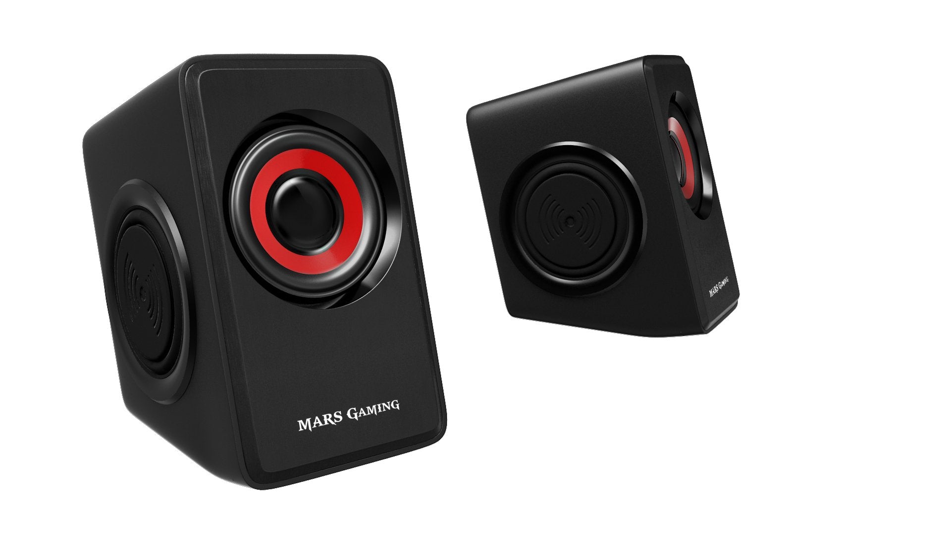 EAN 4713105963144 - Mars Gaming MS1 altavoz Negro, Rojo Alámbrico imagen 3