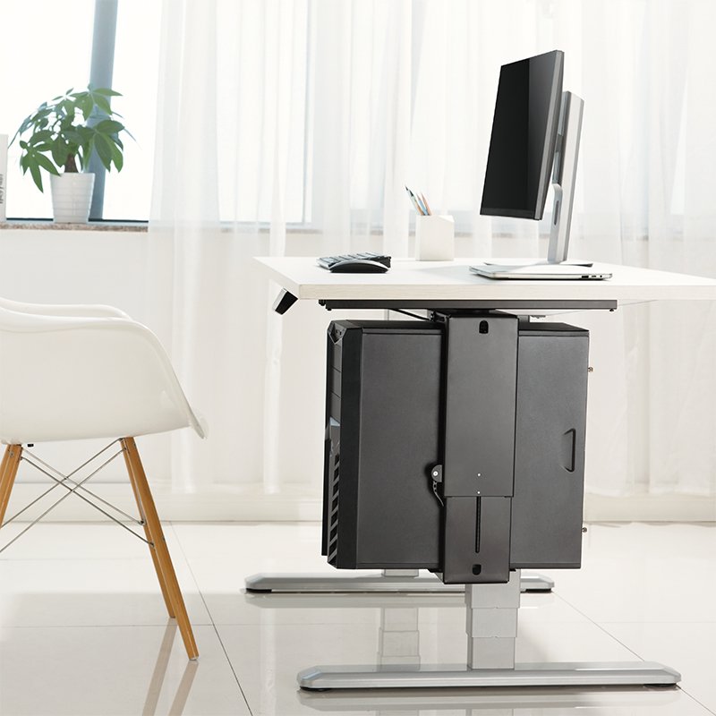 Logilink Eo0031 Soporte De Cpu Soporte De Cpu Para Instalación En Escritorio Negro