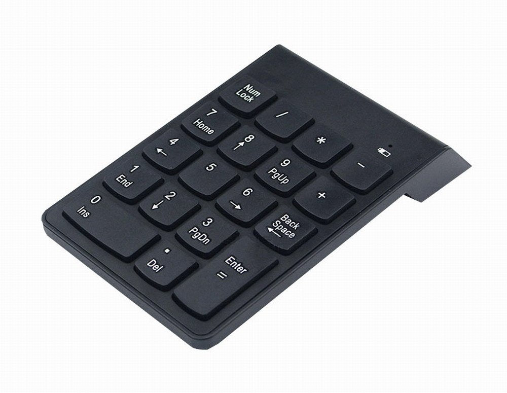 Gembird Kpd-W-02 Teclado Numerico Inalambrico 18 Teclas Negro