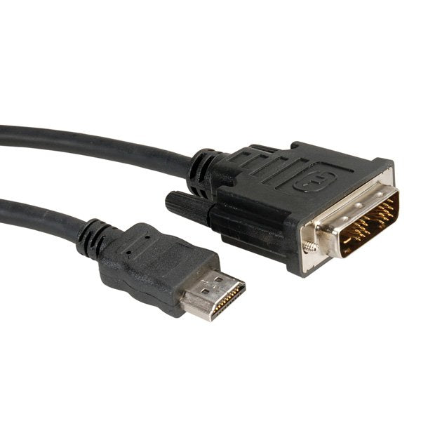 EAN 7611990173969 - ROLINE DVI/HDMI, M/M, 10 m Negro imagen 1