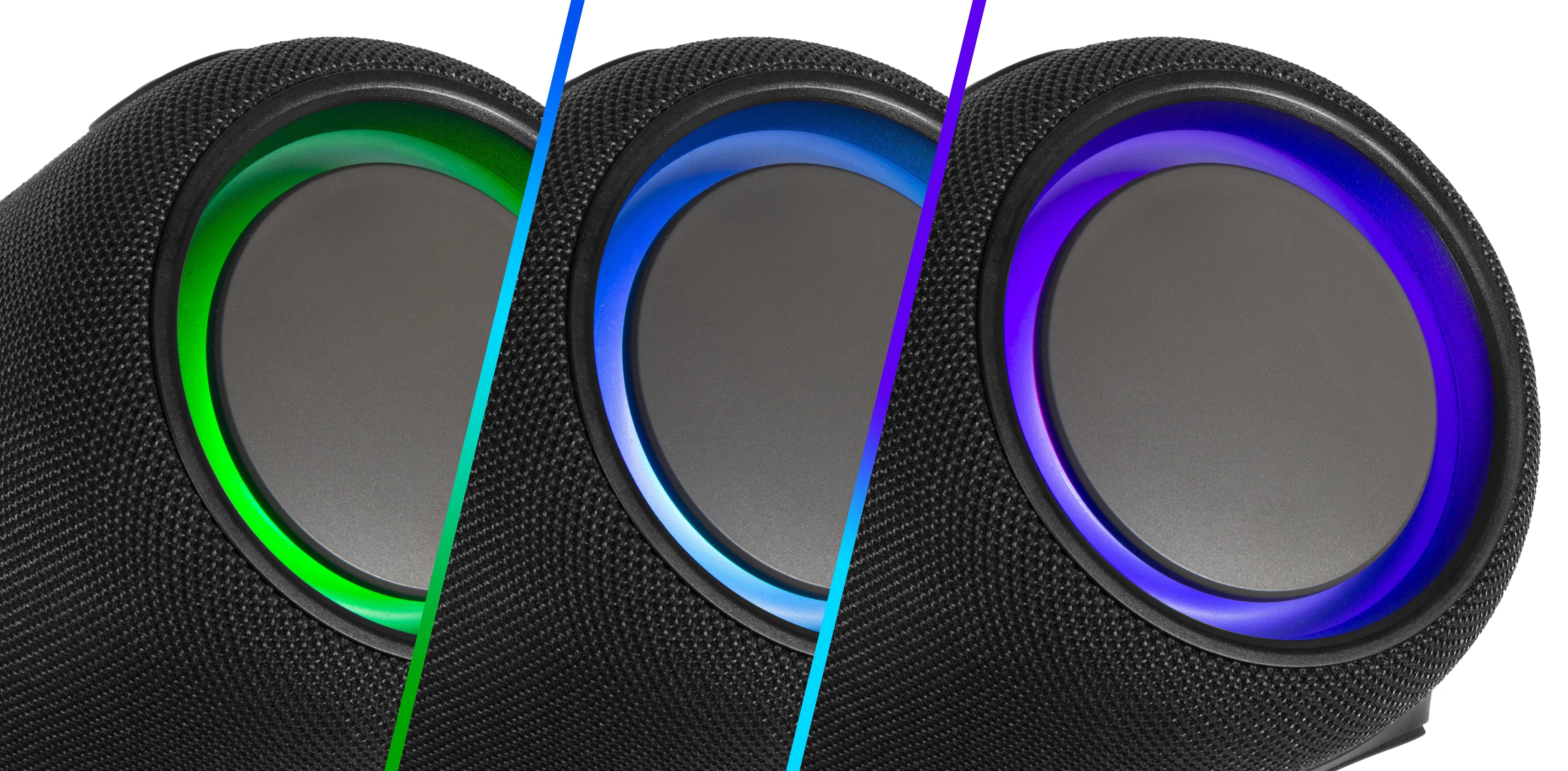 Wireless Speaker 2x7w Technaxx Led