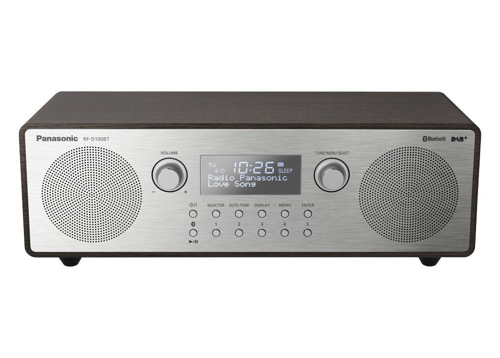EAN 5025232879618 - Panasonic RF-D100BT Portátil Digital Negro, Gris imagen 1