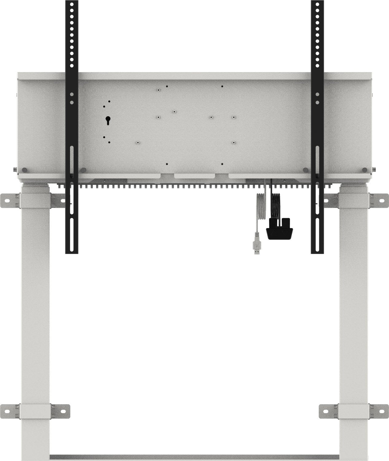 EAN 4948570033263 - iiyama MD-WLIFT2031-W1 soporte para monitor 2,67 m (105") Piso Blanco imagen 3