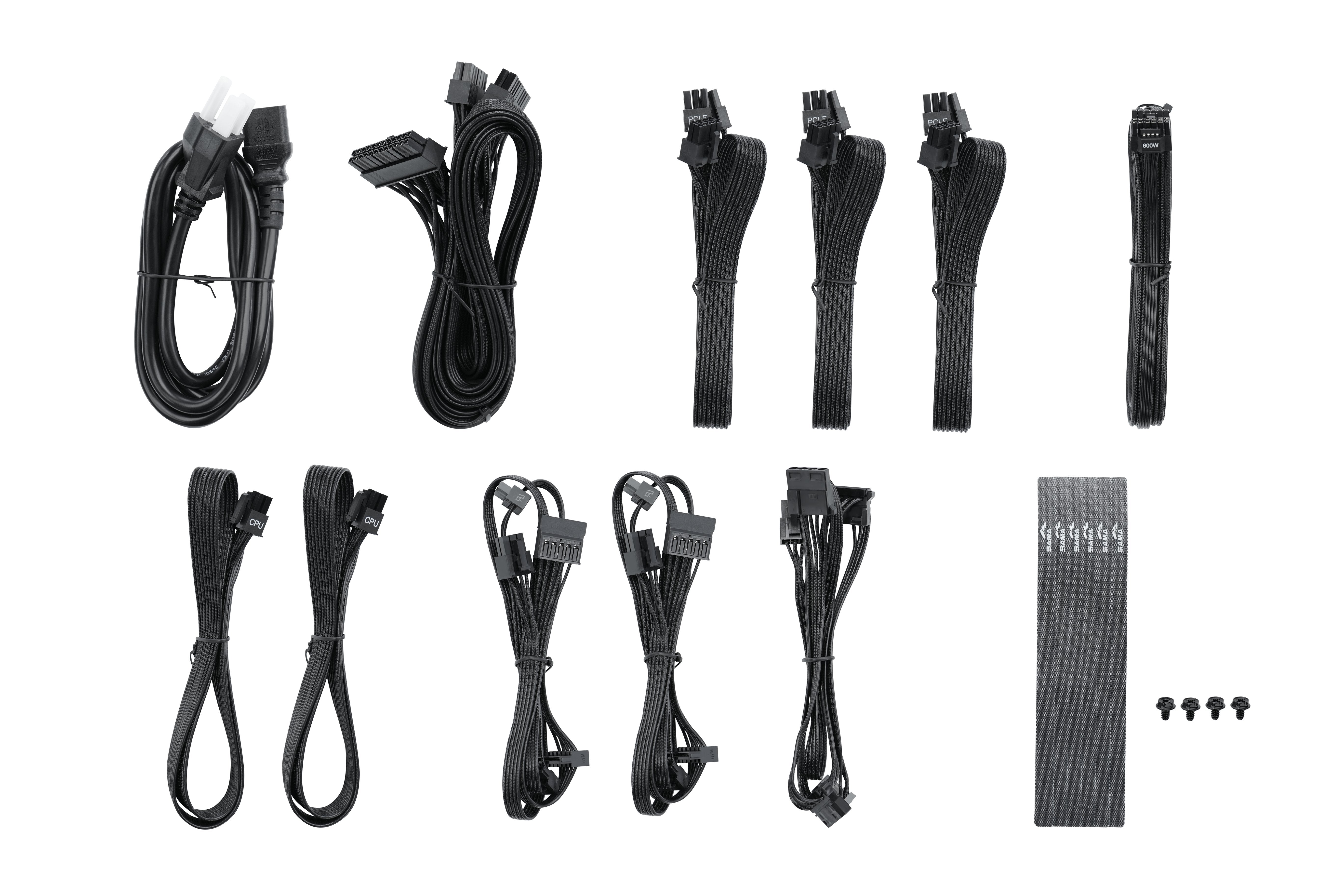 Sama P1000 Netzteil 1000w 80+ Platinum Black Retail