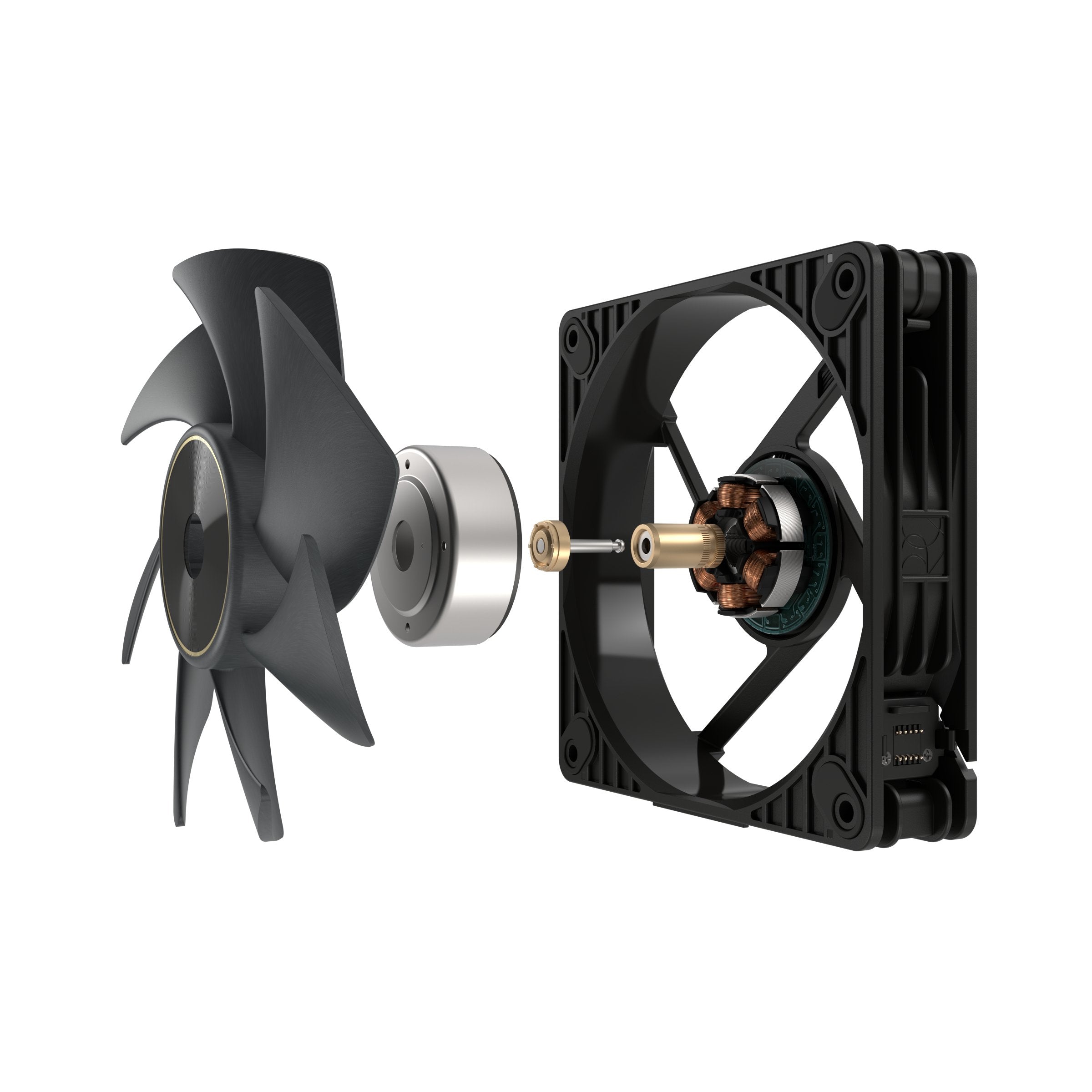 Ventilador Pc Asus Proart Pf120 Fan Pwm Negro 3in1