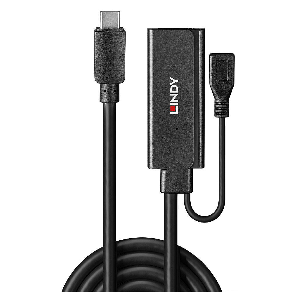 Lindy 43352 Hub De Interfaz Usb 3.2 Gen 1 (3.1 Gen 1) Type-C 5000 Mbit/S Negro