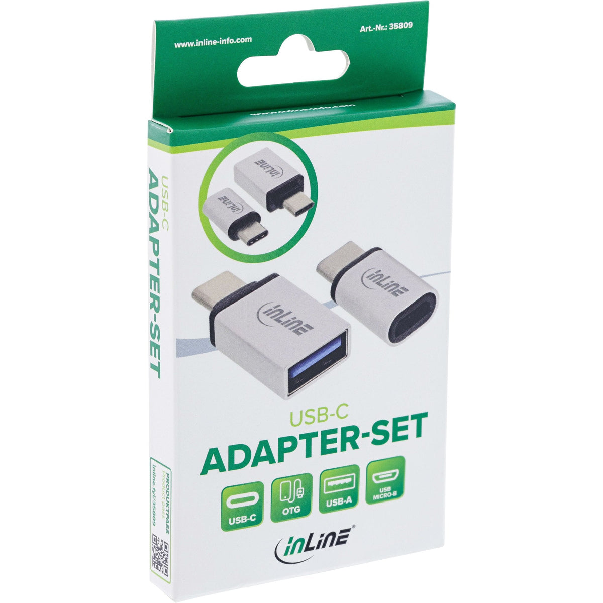 Juego De Adaptadores Inline Usb Tipo C, Tipo C Macho A Micro-Usb Hembra O Usb3.0 A Hembra