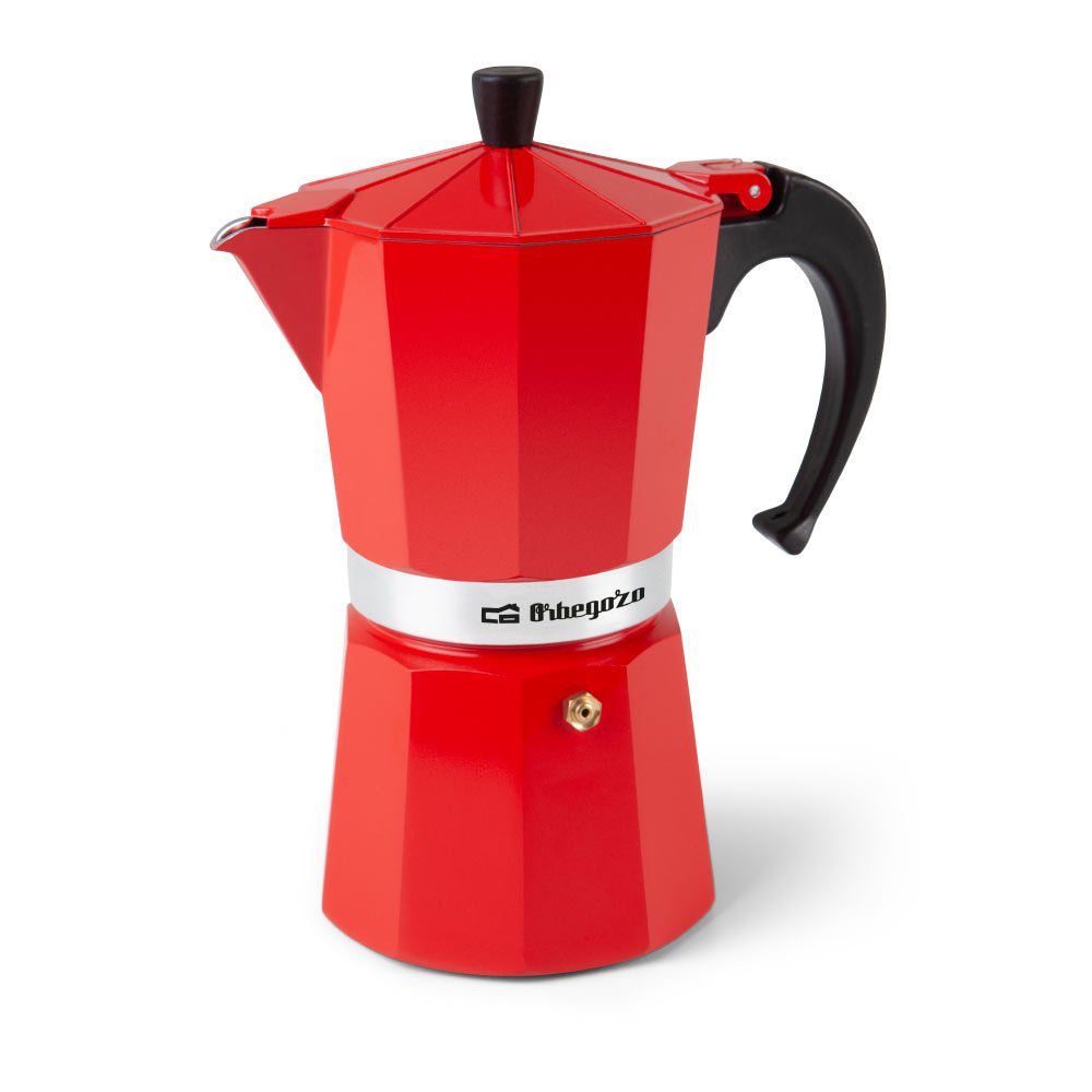 Cafetera Orbegozo Kfr 1240 De Aluminio - Prepara 12 Tazas De Cafe En Minutos - Compatible Con Diferentes Tipos De