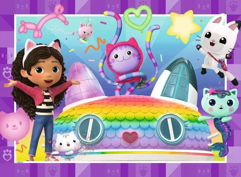 Ravensburger Kinder Puzzle Gabby'S Dollhouse - ¡Vamos A Celebrar! 100 Partes 12004117