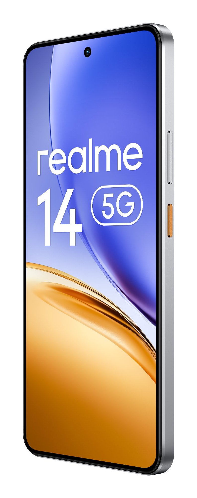 Smartphone Realme 14 16,9 Cm (6.67") Android 15 5g 12 Gb 256 Gb 6000 Mah Plata Realm-6941764456655
