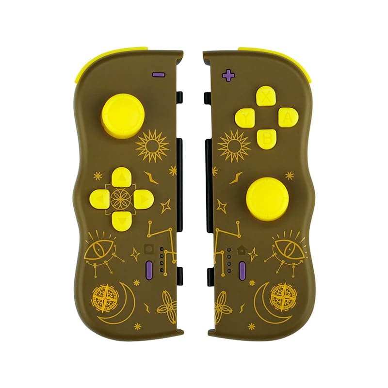 EAN 3760352735384 - Lexip JVASWI00102 mando y volante Marrón, Amarillo Bluetooth Gamepad Analógico/Digital Nintendo Switch, N imagen 1