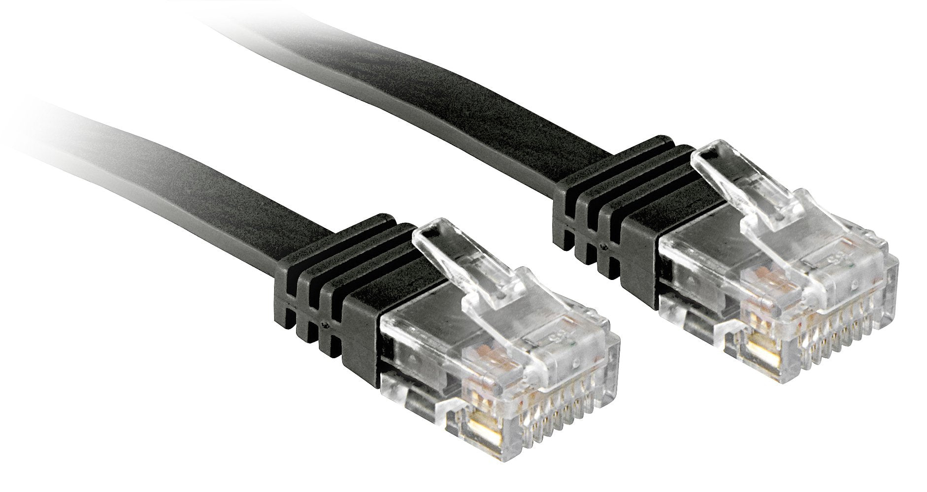 Lindy Cable De Red Cat6 Flachband Ungeschirmt Negro 5.00m