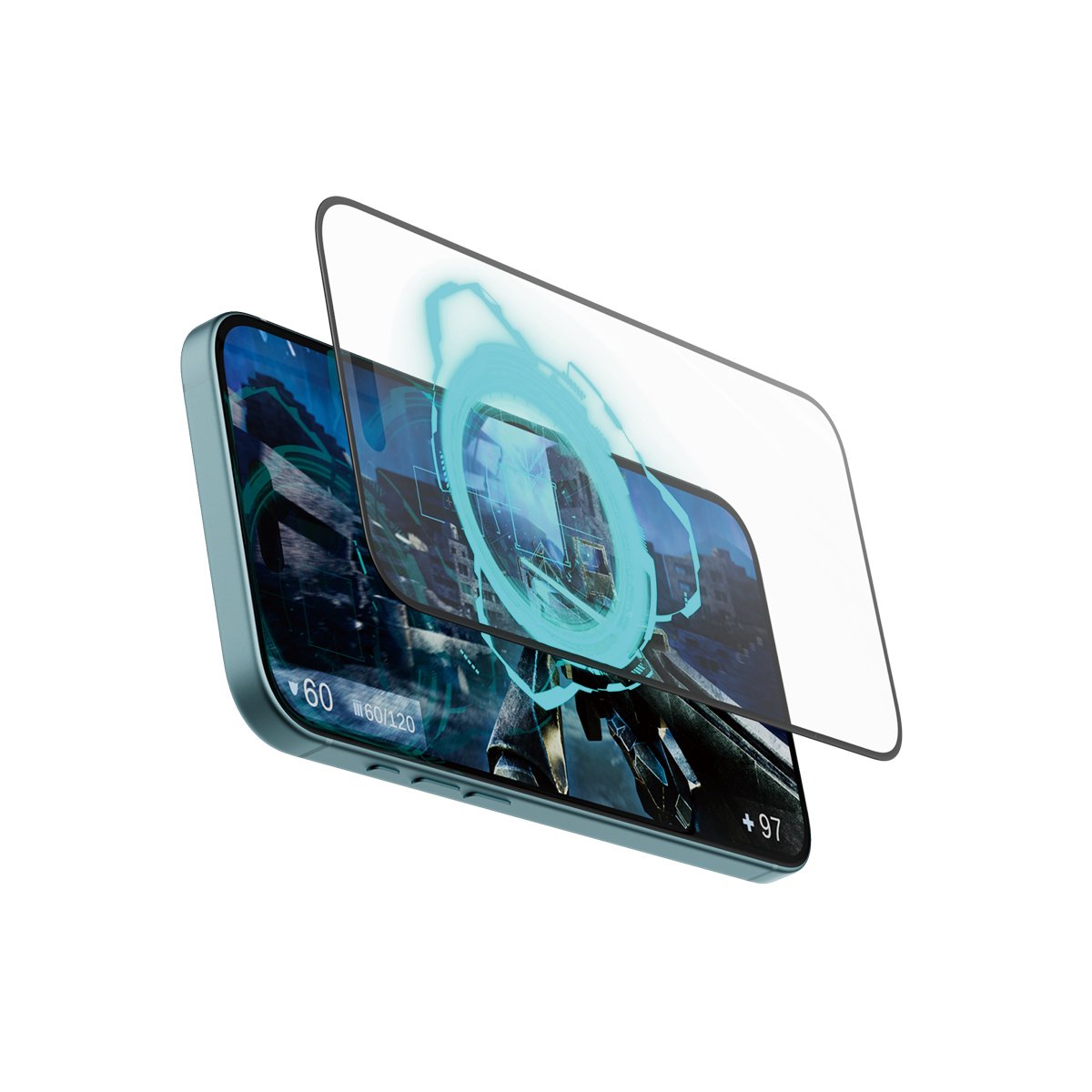 EAN 5715685002359 - PanzerGlass ® Gaming Screen Protector iPhone 16 Plus | 15 Plus | Ultra-Wide Fit Protector de pantalla App imagen 1