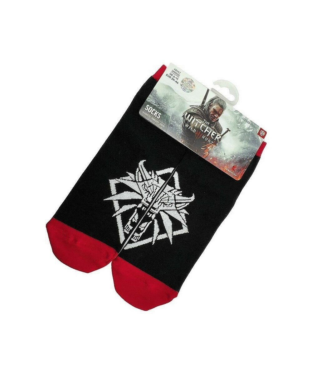 Good Loot The Witcher 3 Calcetines De Lobo Negro
