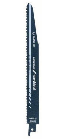 Hoja De Sierra De Sable Bosch Professional S 1130 Cf Endurance Para Metal, 25 Piezas, Longitud 225 Mm 2608657932