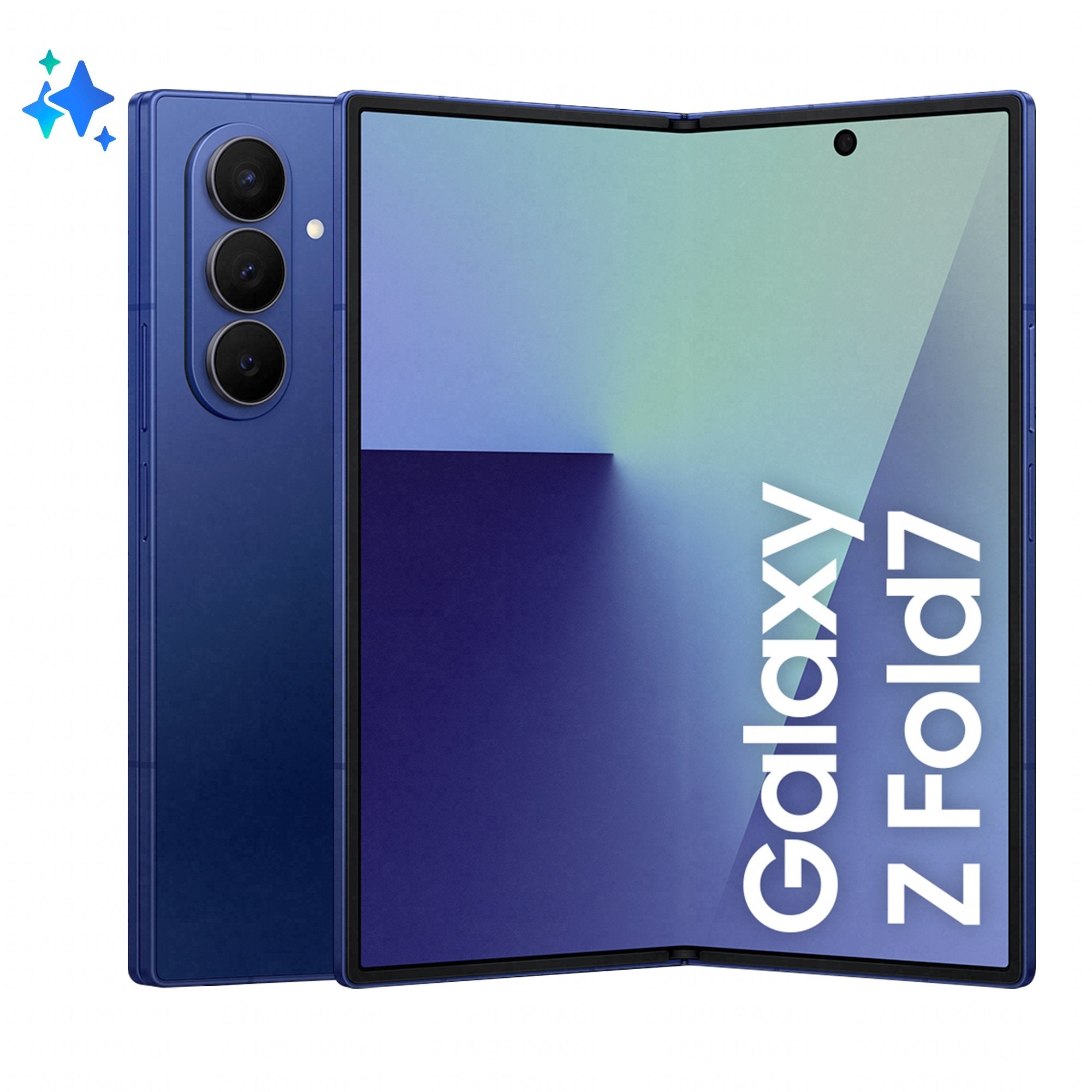 EAN 8806097424239 - Samsung Galaxy Z Fold7 20,3 cm (8") Android 16.0 5G 12 GB 512 GB 4400 mAh Azul imagen 1