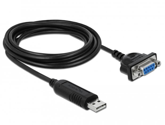 Delock Adaptador Usb 2.0 Typ-A A 1 X Seriell Rs-232 Db9