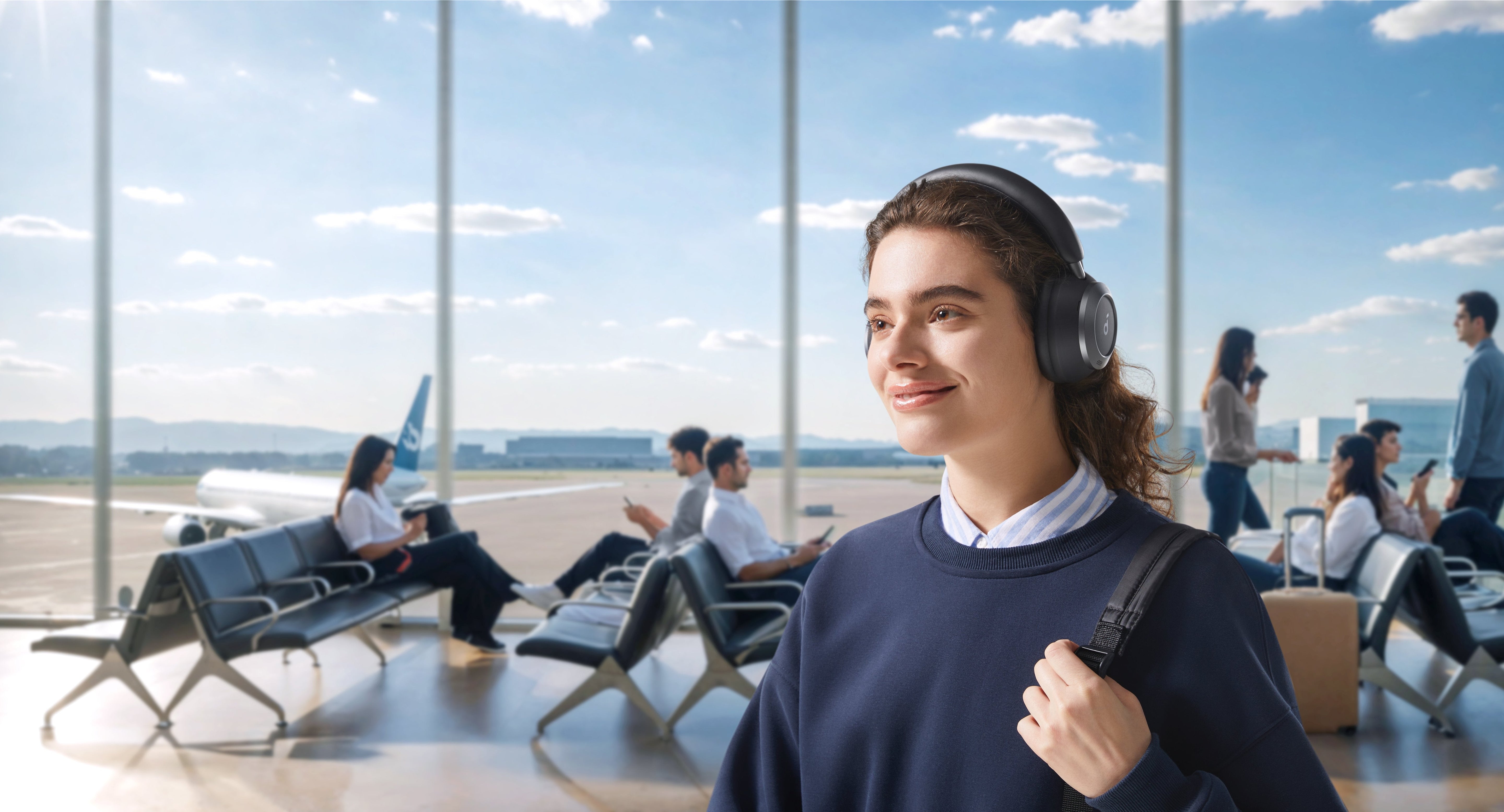 Anker Soundcore Space One Pro + Case Negro