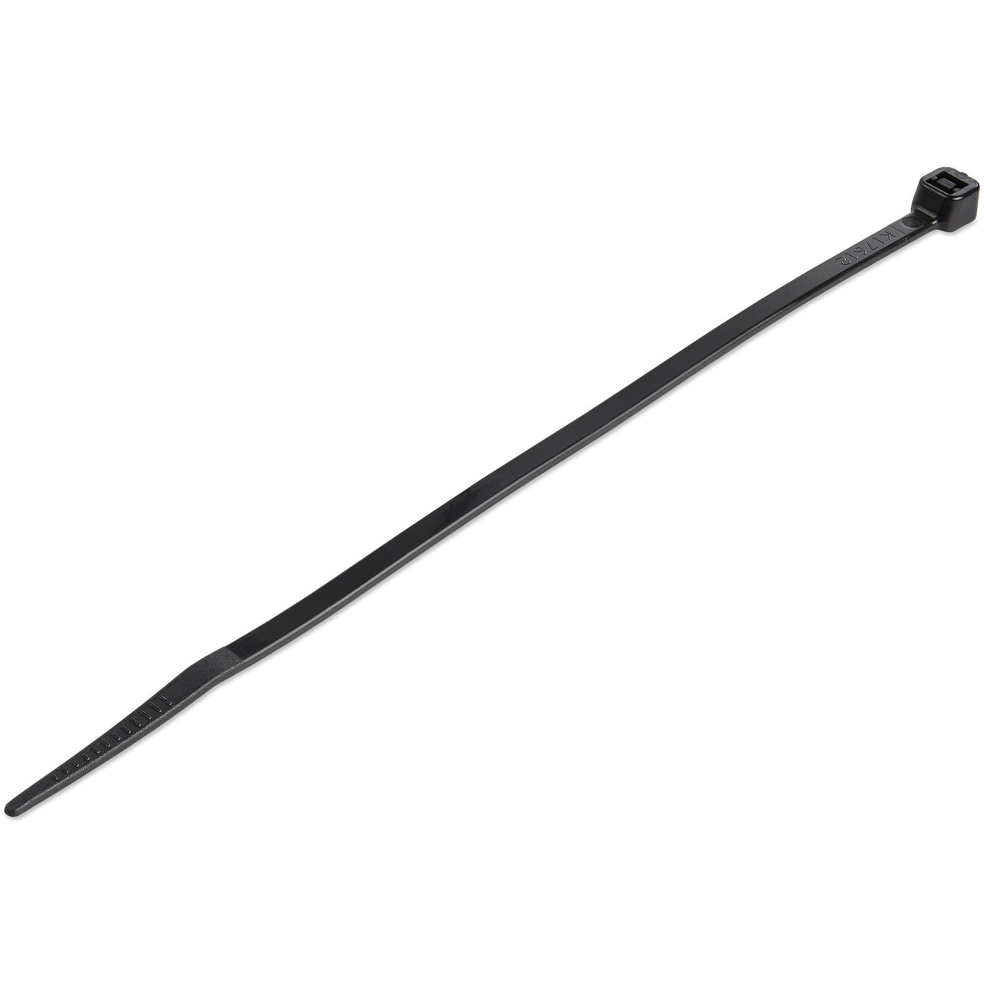 Startech.Com Bridas Ataduras De 15cm Para Cables - Ancho 3mm, Diámetro Del Haz 39mm, 18kg De Resistencia, Ataduras De Cremallera De Nylon Autobloqueantes, Ul 94v-2, Paquete De 100 - Negro