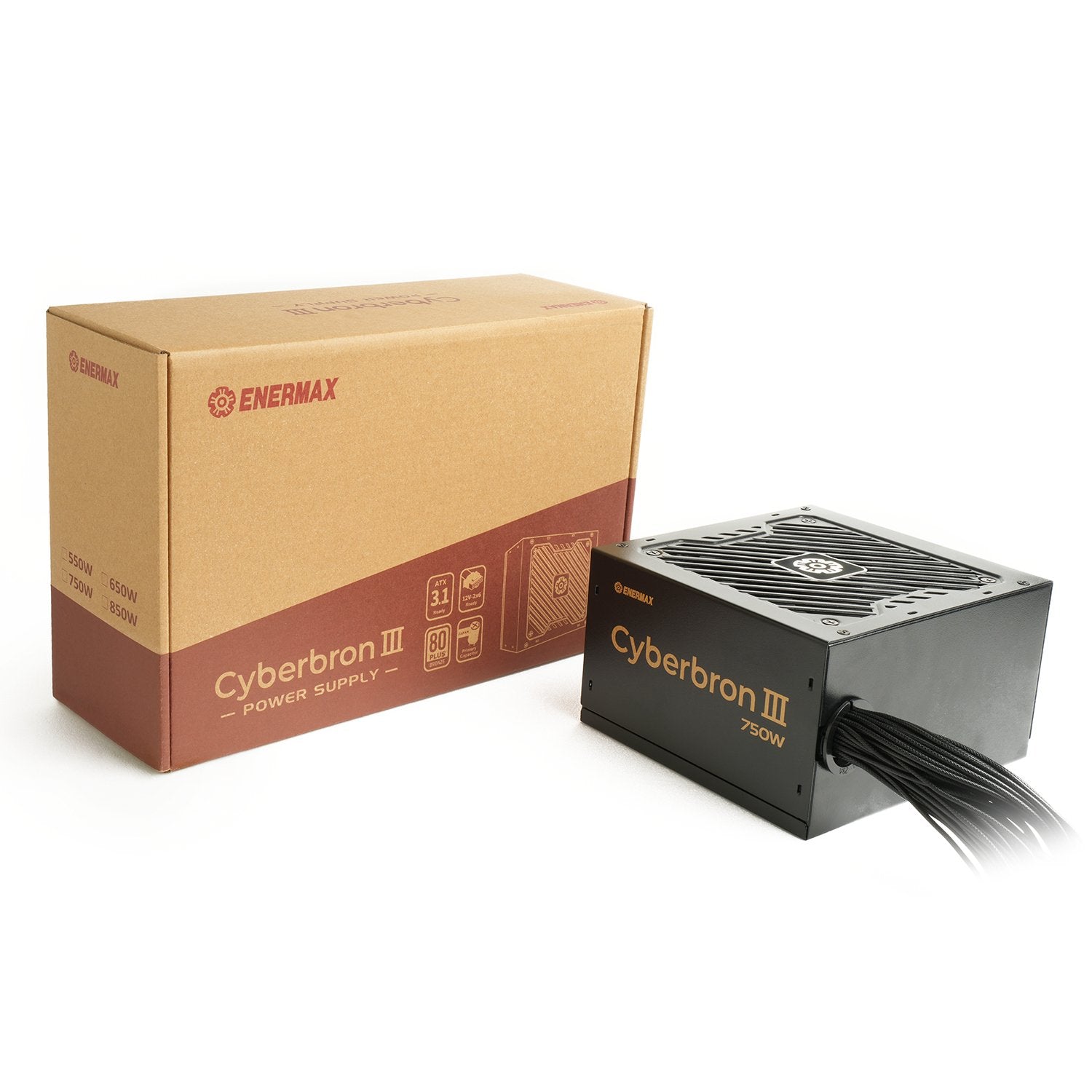EAN 4713157729156 - Enermax EMB750EWT-NAC unidad de fuente de alimentación 750 W 20+4 pin ATX ATX Negro imagen 6