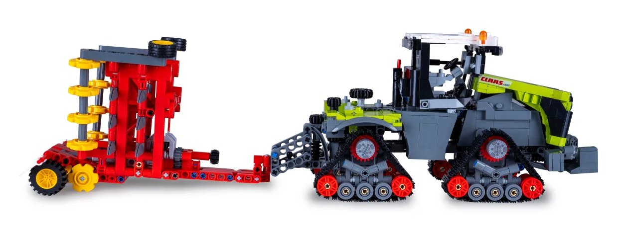 Jamara Cada Claas Xerion 1:32 Bricks Amarillo 8+