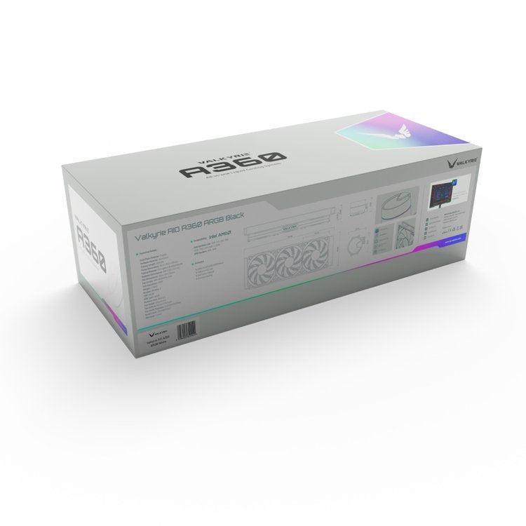 Refrigeración Valkyrie A360, Líquida Vk-Aioa360w