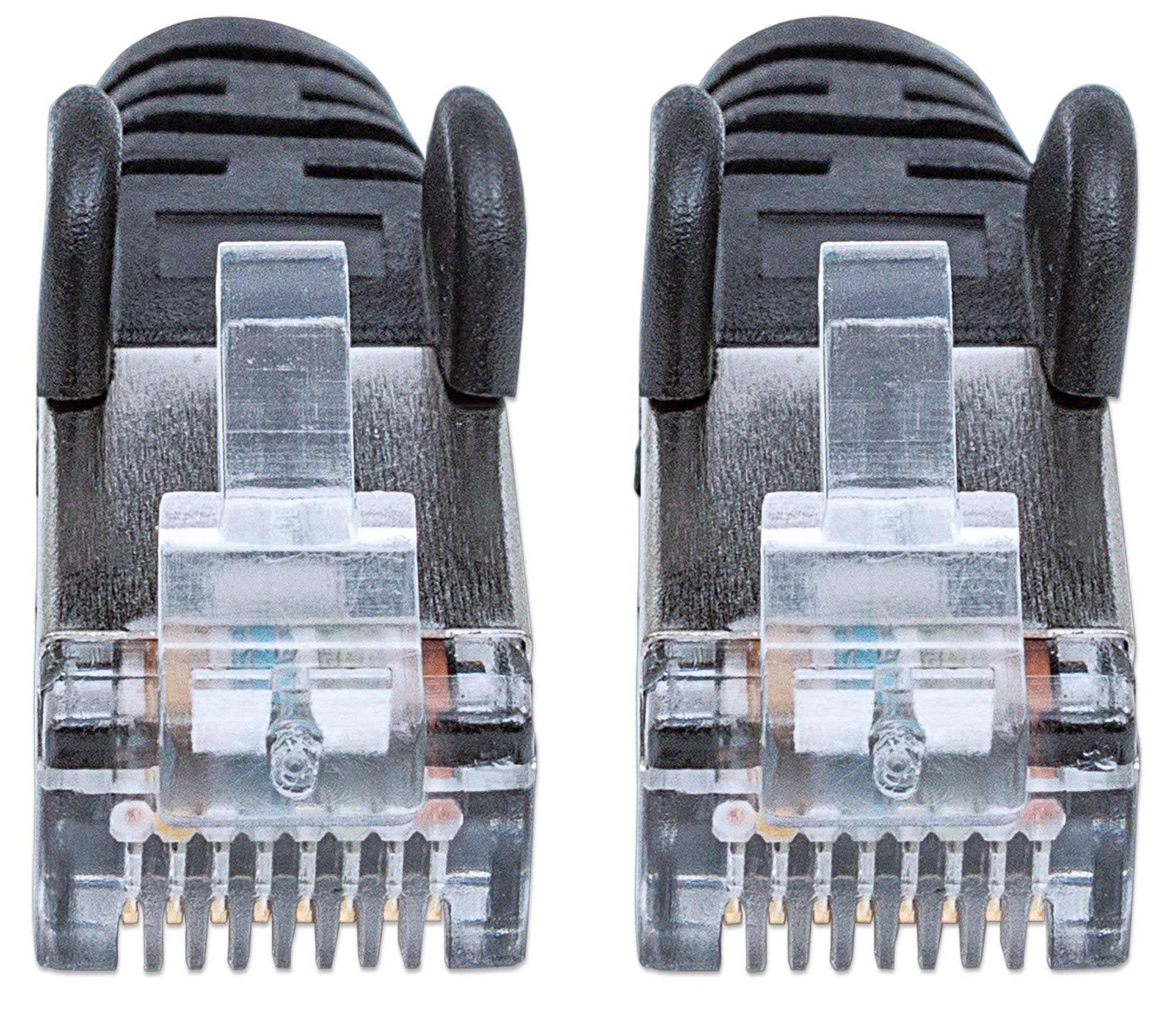 EAN 0766623318754 - Intellinet 0.5m CAT6a S/FTP cable de red Negro 0,5 m S/FTP (S-STP) imagen 3