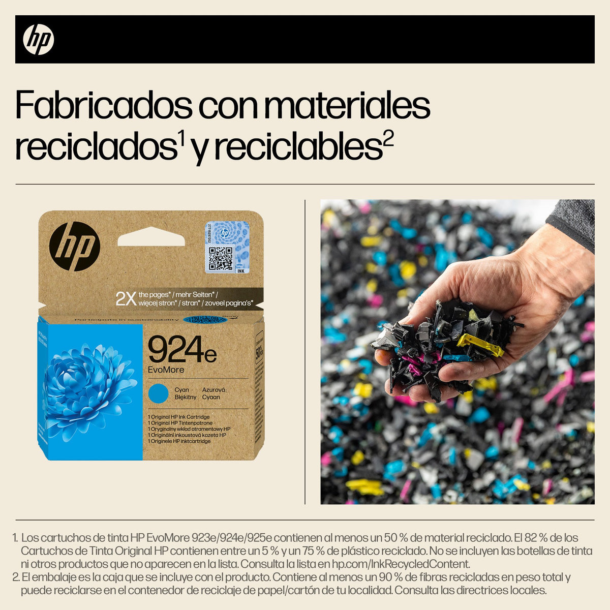 EAN 0199764687432 - HP 924e EvoMore Cyan Original Ink Cartridge cartucho de tinta 1 pieza(s) Alto rendimiento (XL) imagen 5