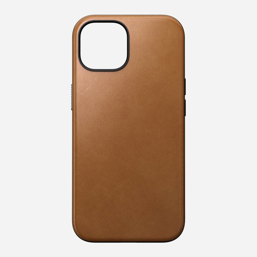 Nomad Modern Leather Case Iphone 15 English Tan