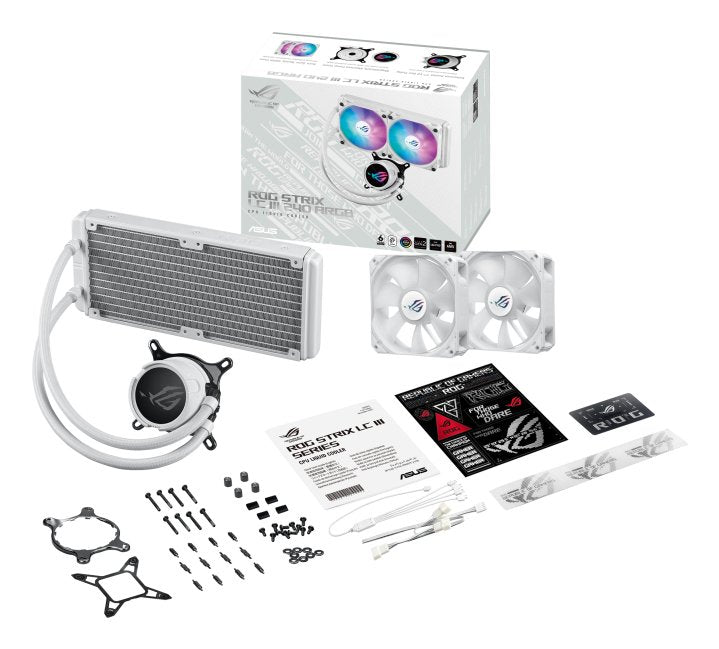 Cpc Acc Asus Rog Strix Lc Iii 240 Argb White