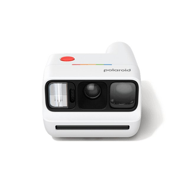 Cámara Instantánea Polaroid Go Gen 3 + Bundle De Película A Color (8 Photos) Espejo Para Selfies Autodisparador Doble Exposición Flash Blanco