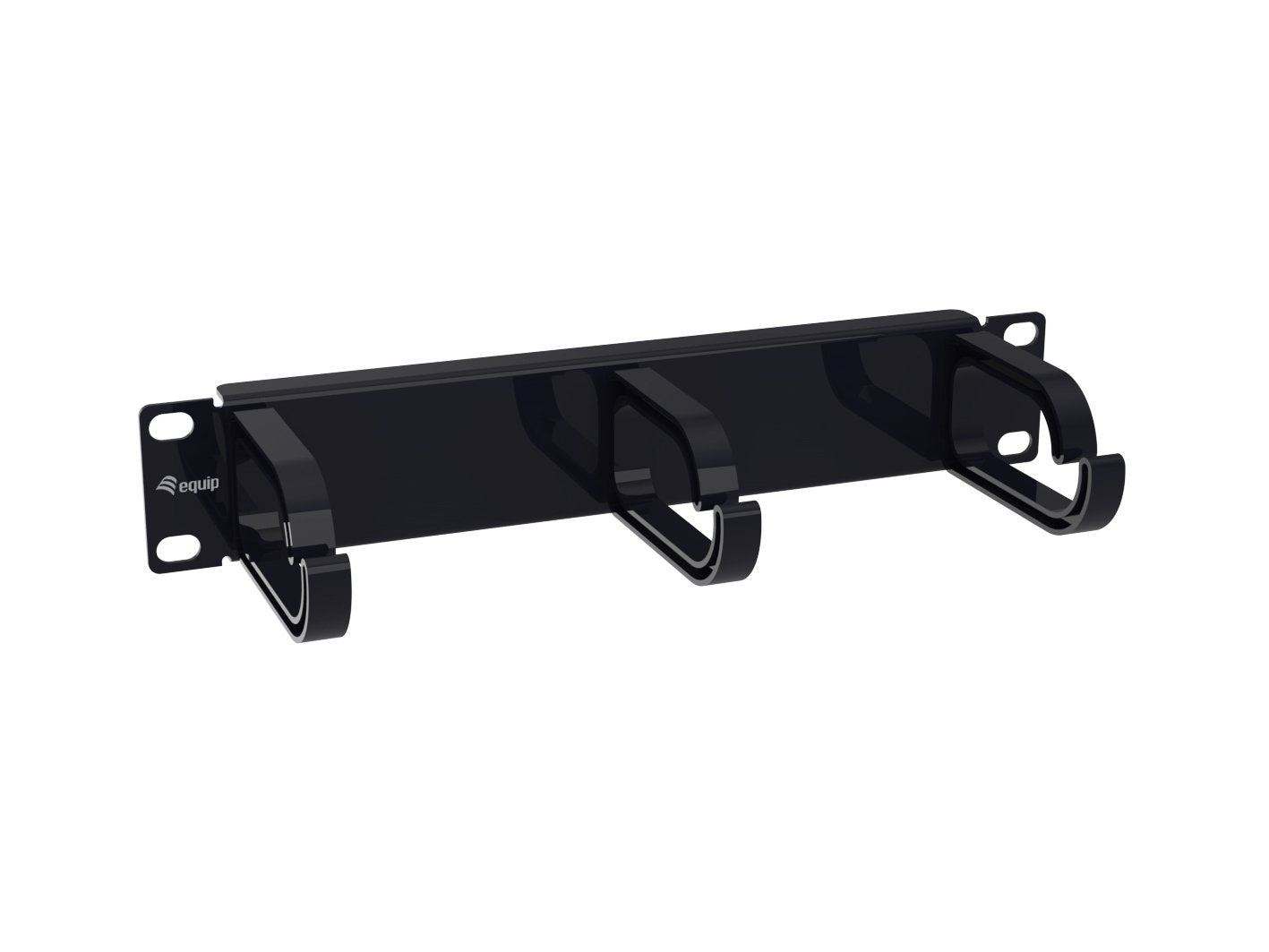 Equip Cabledurchführung 10" 1he 3x Plamikringe Negro