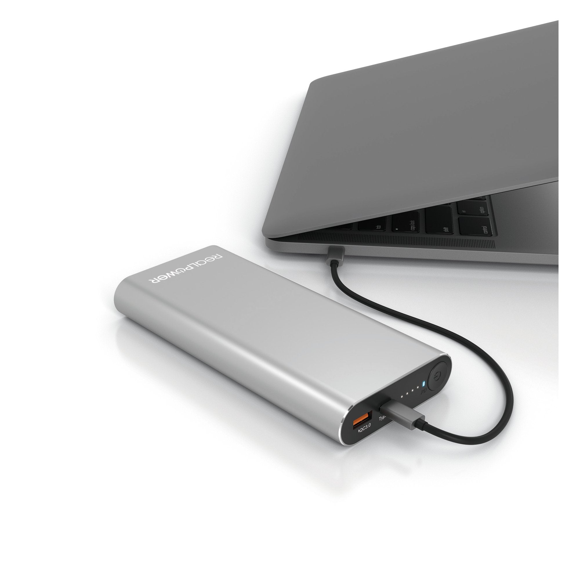 EAN 4040895005700 - RealPower PB-20000PD Pro 20000 mAh Aluminio imagen 2