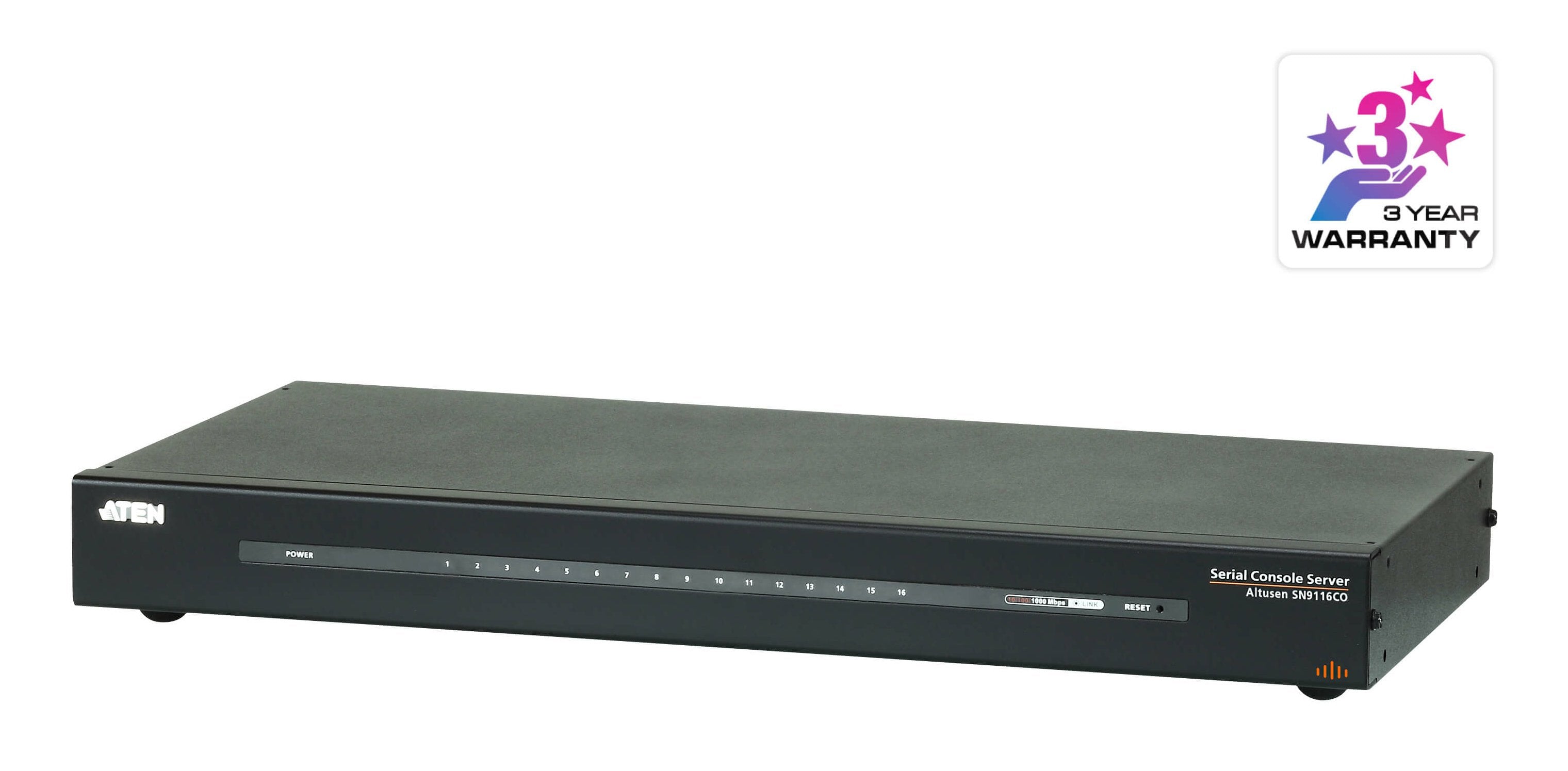 16-Port Serial Console Server With Cisco Support And
