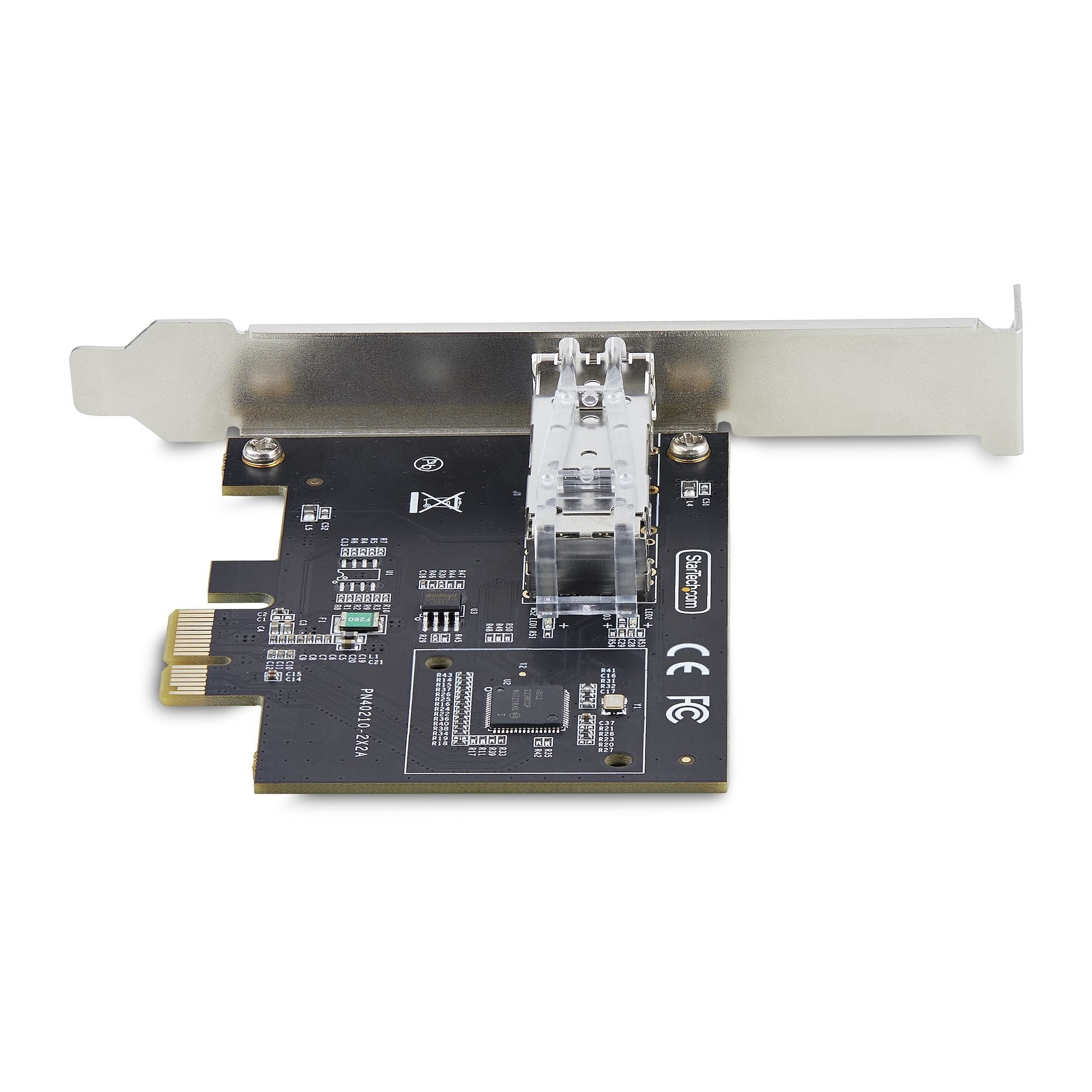 Startech.Com Tarjeta Pcie 2.1x1 De Red De Fibra Óptica/Cobre Ethernet 1gb Sfp De 1 Puerto - Chipset Controlador Intel I210-Is - Cobre De 1000base/Fibra Óptica - Nic