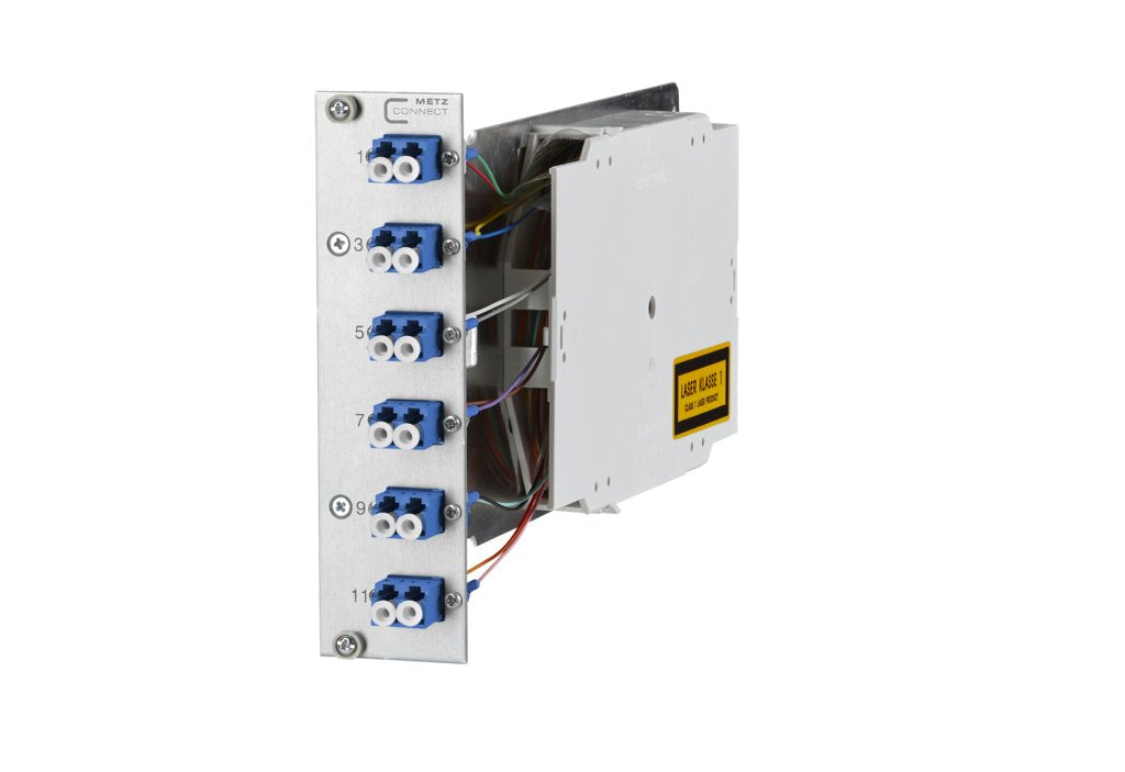 Metz Connect 1528s974061e - Lc-D Couplers - Faser - E-2000 - Lc - Sc - Os2 - 0,3 Db - Blau (1528s974061e)