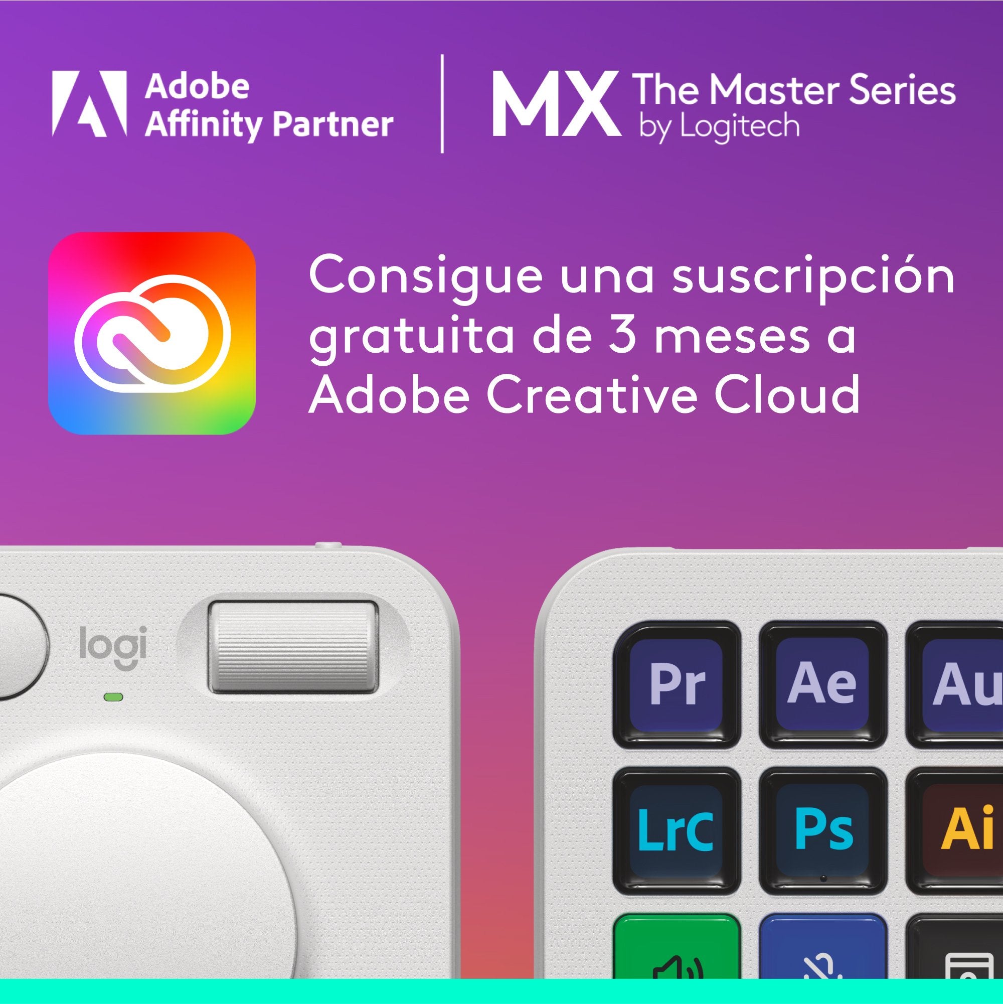 EAN 5099206124714 - Logitech MX Creative Console Teclado Bluetooth/USB imagen 2