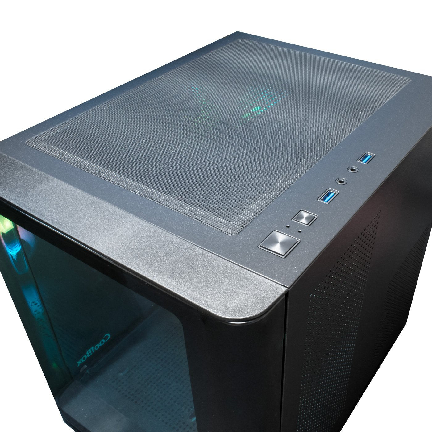 Coolbox Caja Pc Gaming Gm100 Vision Argb Microatx