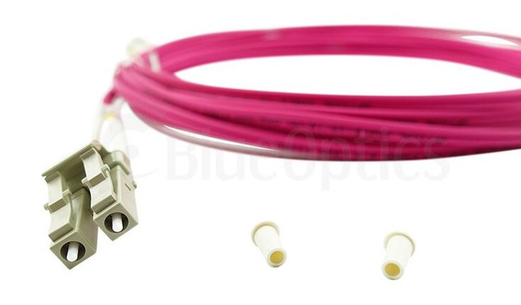 Blueoptics Sfp3131fu3mk Cable De Fibra Optica 3 M Lc Om4 Magenta