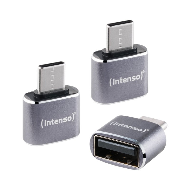 EAN 4034303038091 - Intenso 7600113 cambiador de género para cable Antracita imagen 1