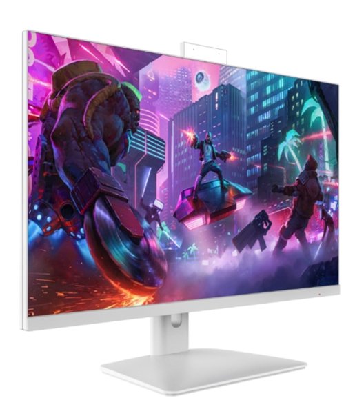 Monitor 24" Dp Hdmi Vga Nilox Nxm24regweb01 Ips Fhd 75hz 5ms 250cd/M 2x2w Webcam Vesa 100x100 Blanco
