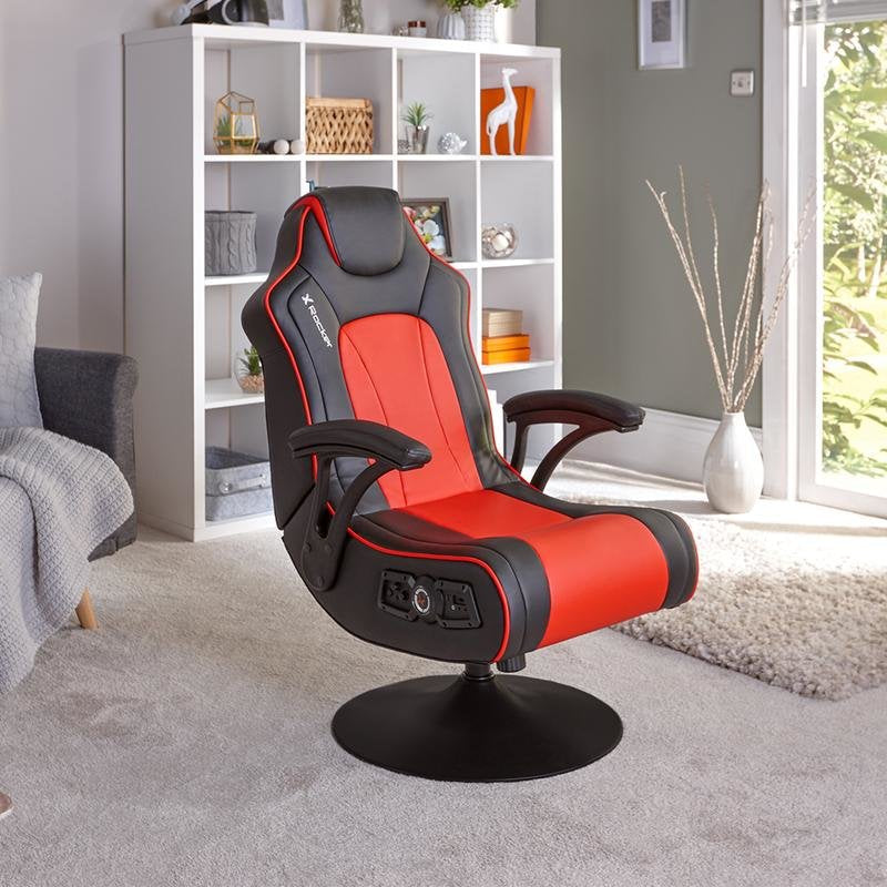 EAN 0094338511536 - X Rocker Torque 2.1 Butaca para jugar Asiento acolchado Negro, Rojo imagen 1