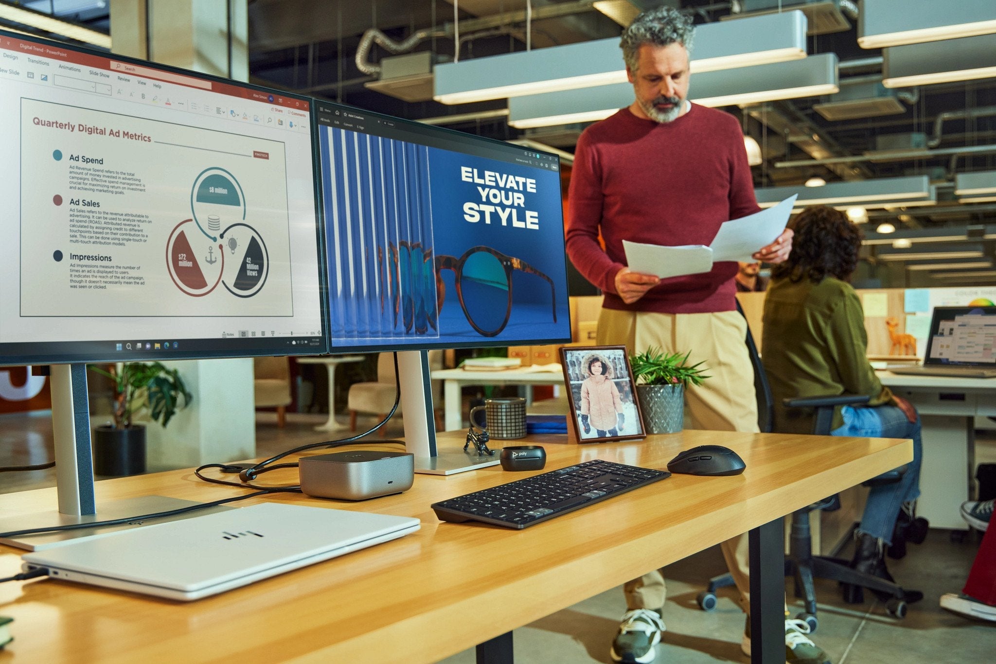 EAN 0198415233004 - HP Thunderbolt 4 100W G6 Dock Alámbrico Gris imagen 10