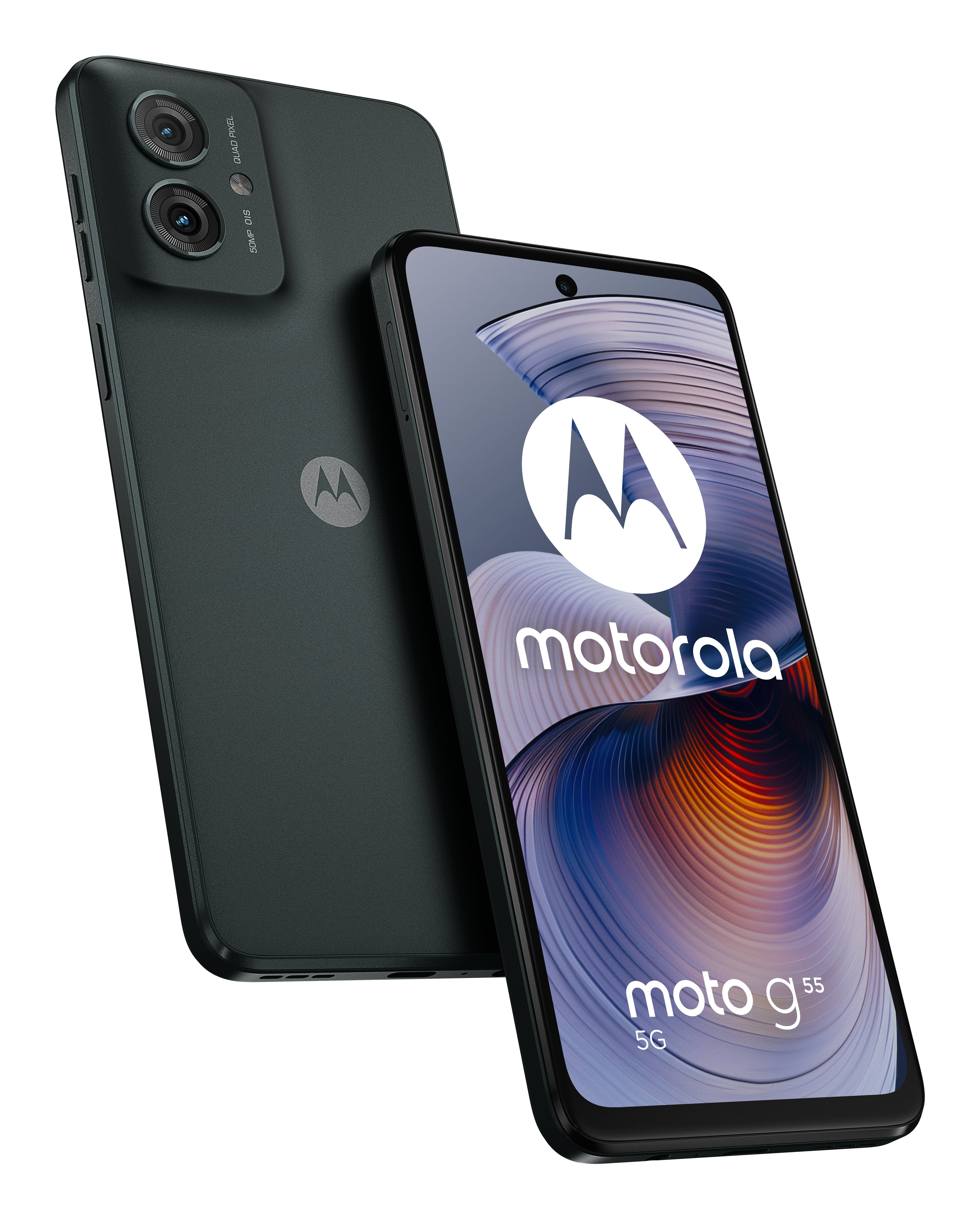 Motorola Moto G55 5g 16,5 Cm (6.49") Sim Doble Android 14 Usb Tipo C 8 Gb 256 Gb 5000 Mah Gris