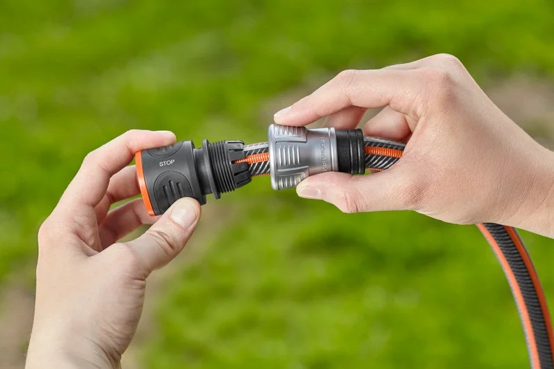 Gardena 18306-20 Pistola De Pulverización De Agua O Boquilla Juego De Boquillas Negro, Gris, Naranja, Plata